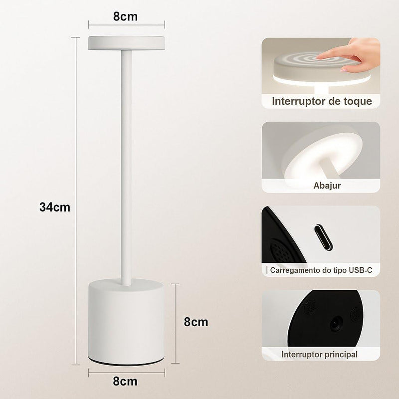 Luminária Auralis™ - Evolução da luz, sem fio