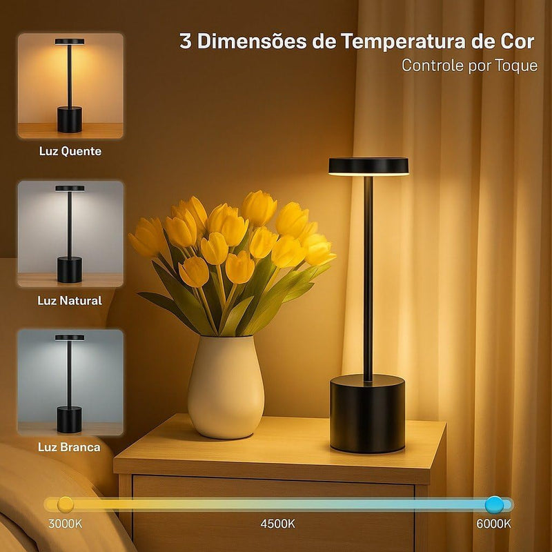 Luminária Auralis™ - Evolução da luz, sem fio